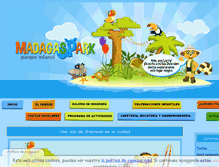 Tablet Screenshot of madagaspark.com